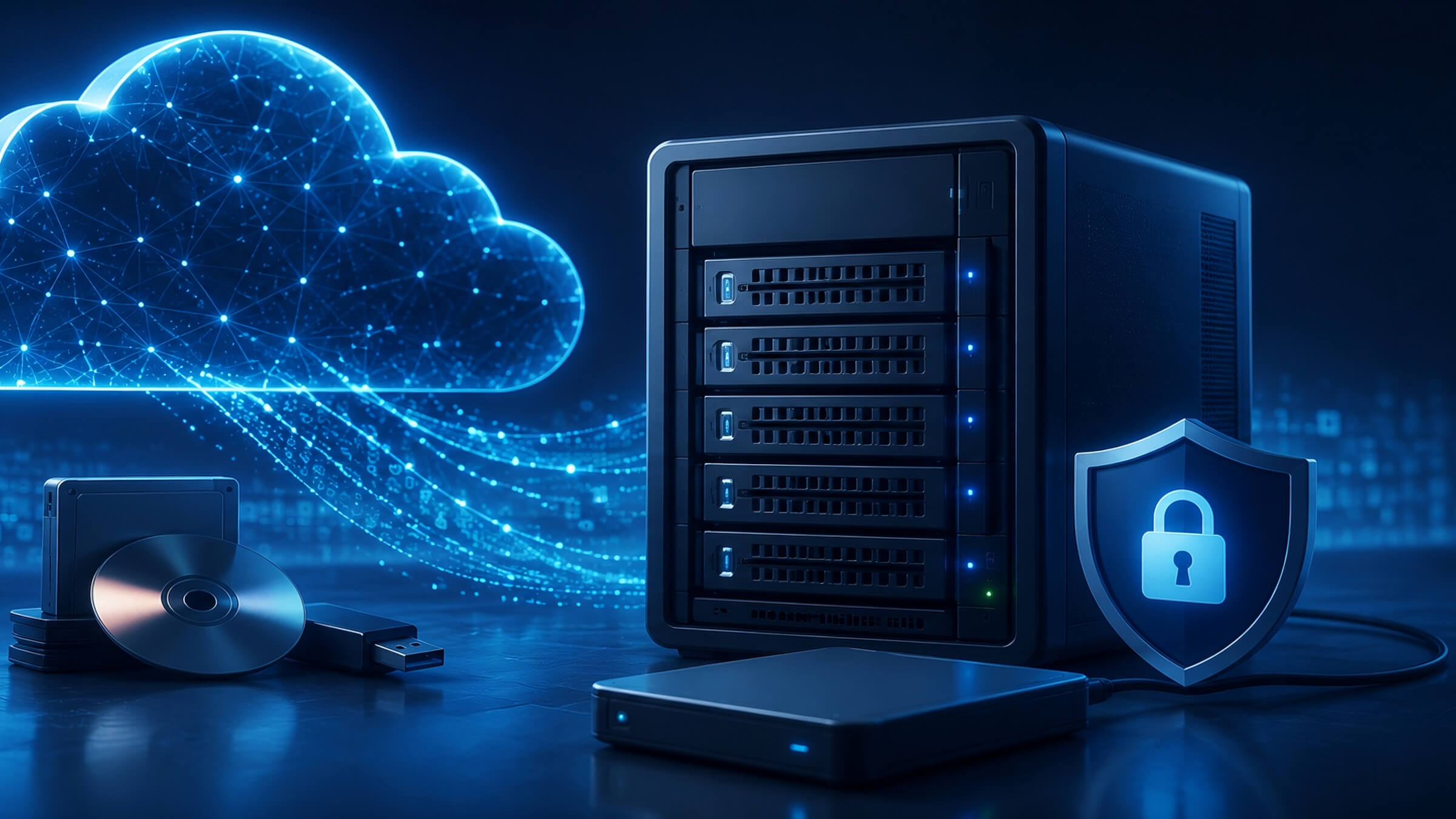 Serveur, cloud et sauvegardes sécurisées pour une informatique professionnelle