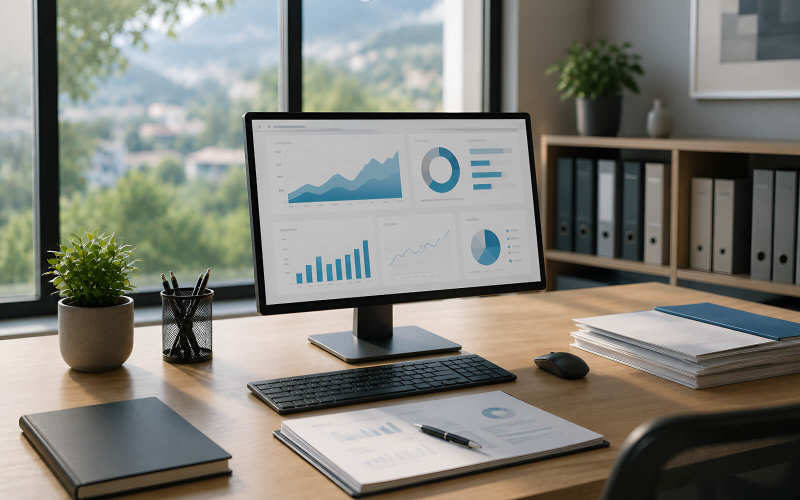Écran de tableau de bord pour analyser l’activité et repérer les tâches à automatiser